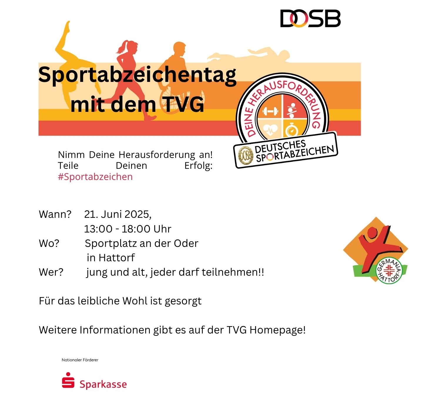 Sportabzeichentag mit dem TVG